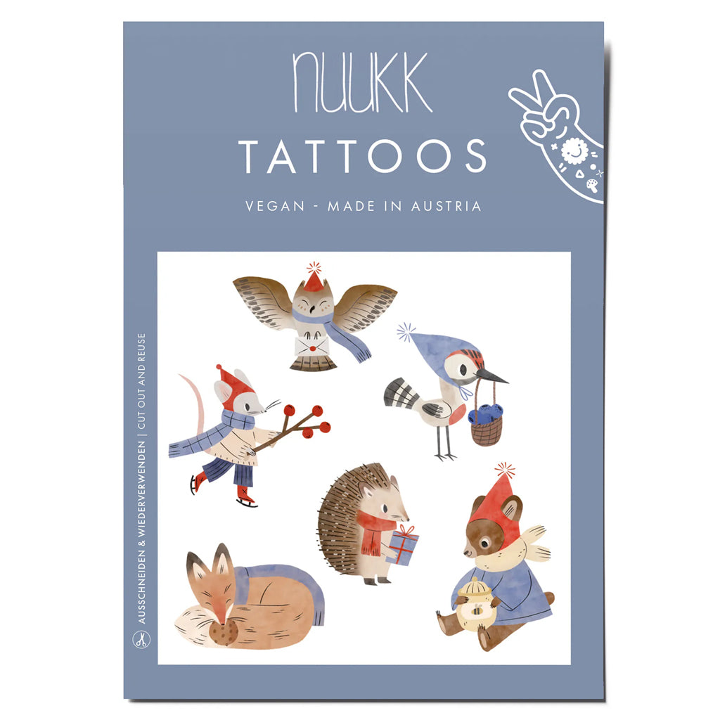 Kindertattoos Tiere | nuukk | 21 Varianten