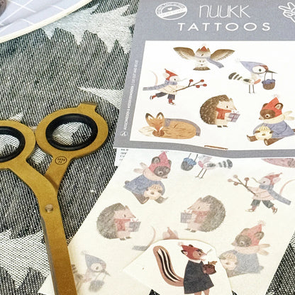 Kindertattoos Tiere | nuukk | 21 Varianten