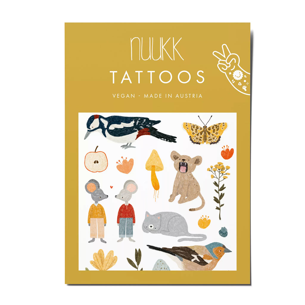 Kindertattoos Tiere | nuukk | 22 Varianten