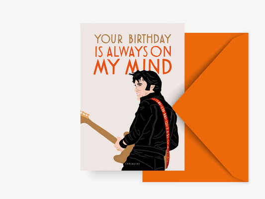 On my mind | Postkarte