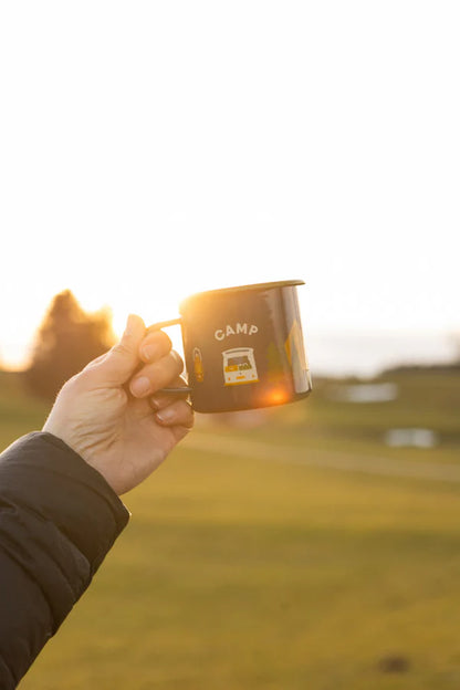 Camp Vibes - Emaille | Tasse