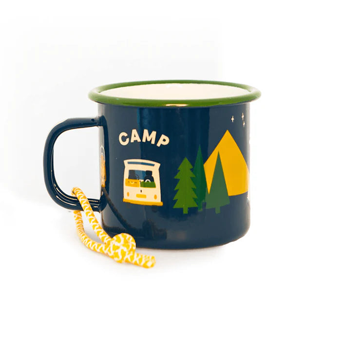Camp Vibes - Emaille | Tasse