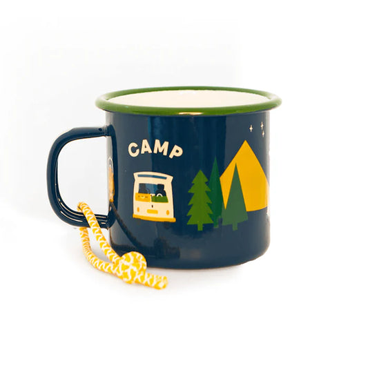 Camp Vibes - Emaille | Tasse