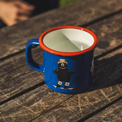 Kleine Emaille Tasse | Roadtyping | 4 Varianten
