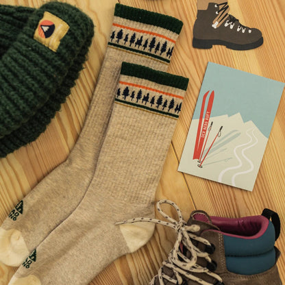 Adventure | Roadtyping | Baumwollsocken | 2 Farben