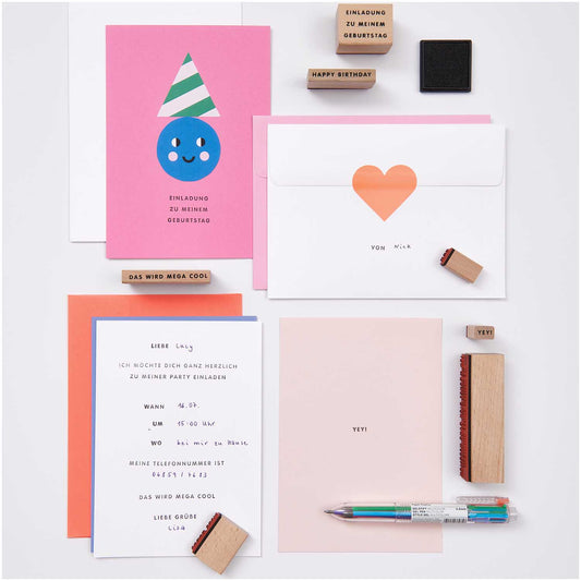 Birthday | XL-Stempelset