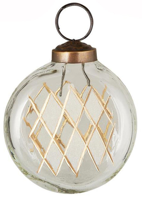 Weihnachtskugel m/Gravierung | 5 Varianten