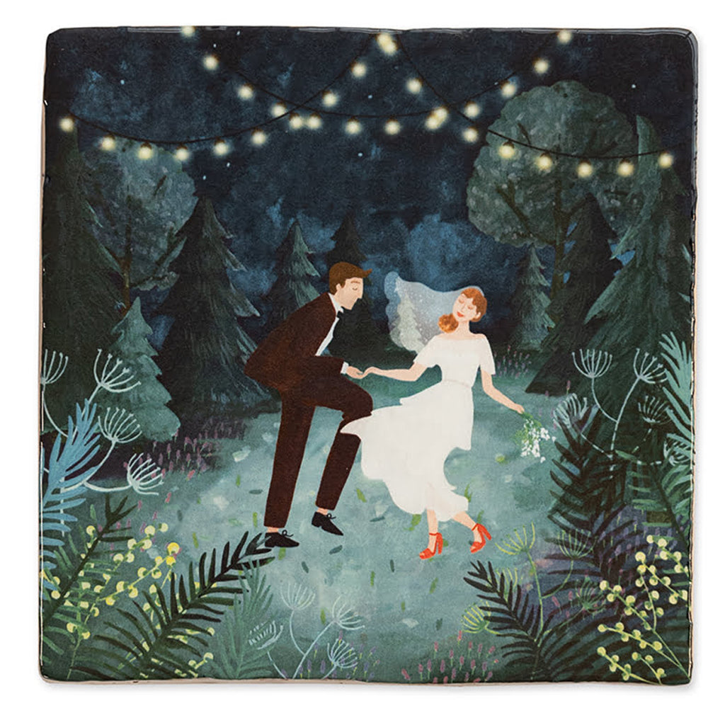 Unsere Hochzeitsnacht | StoryTiles | Handgefertigte Keramikfliese