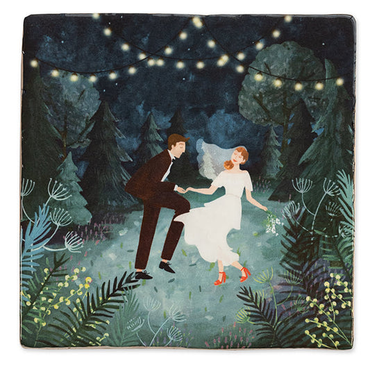 Unsere Hochzeitsnacht | StoryTiles | Handgefertigte Keramikfliese