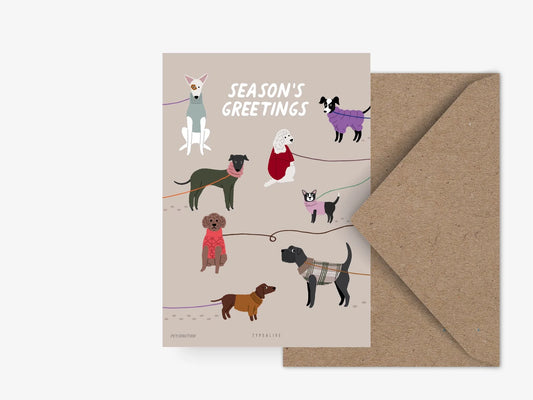 Season's Greetings | Postkarte