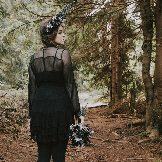 Ophelia | Trockenblumenstrauß | Dark Collection