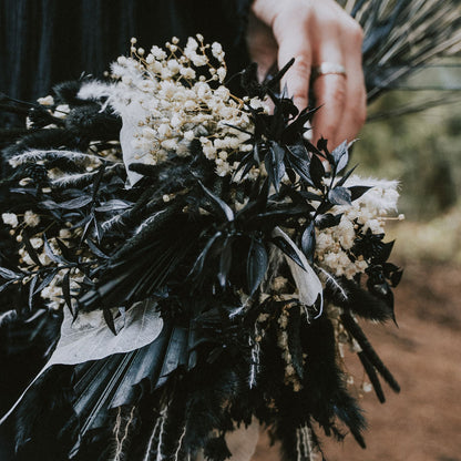 Ophelia | Trockenblumenstrauß | Dark Collection