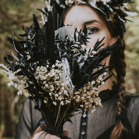 Ophelia | Trockenblumenstrauß | Dark Collection