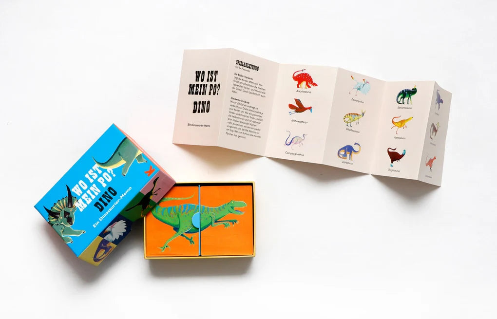 Wo ist mein Po? – Dino Edition | Memory
