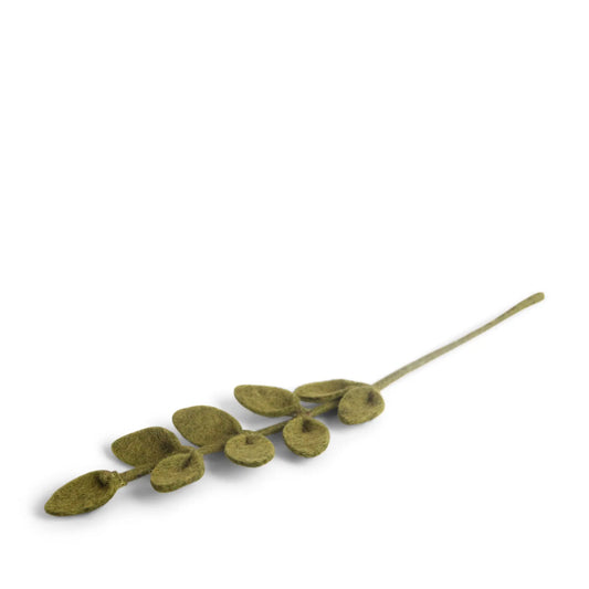 Filzblume LEAF BRANCH | green - Feder&Konfetti Store