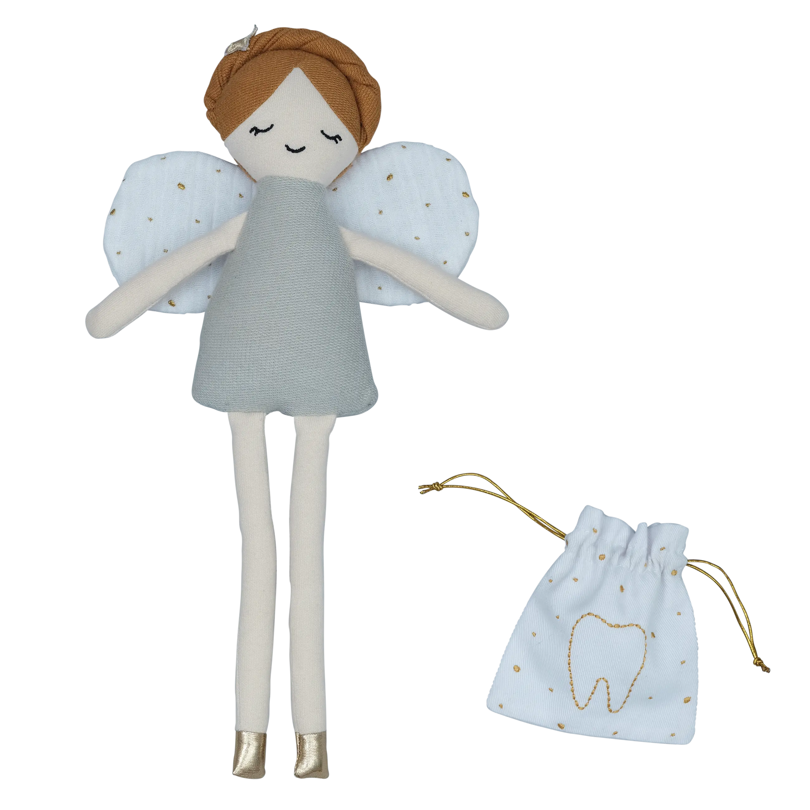 Puppe TOOTH FAIRY WITH POUCH - Feder&Konfetti Store