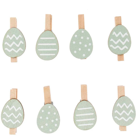 Dekoklammern OSTEREI | mint - Feder&Konfetti Store