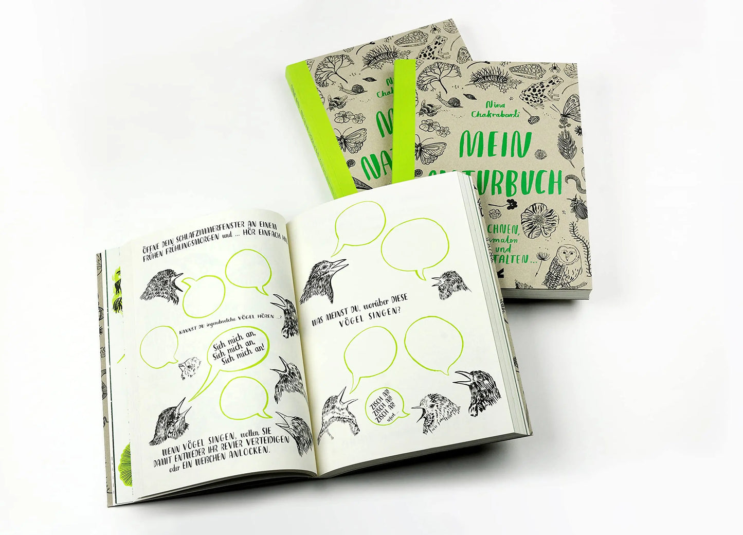 Mein Naturbuch - Zeichnen, ausmalen und gestalten ... - Feder&Konfetti Store