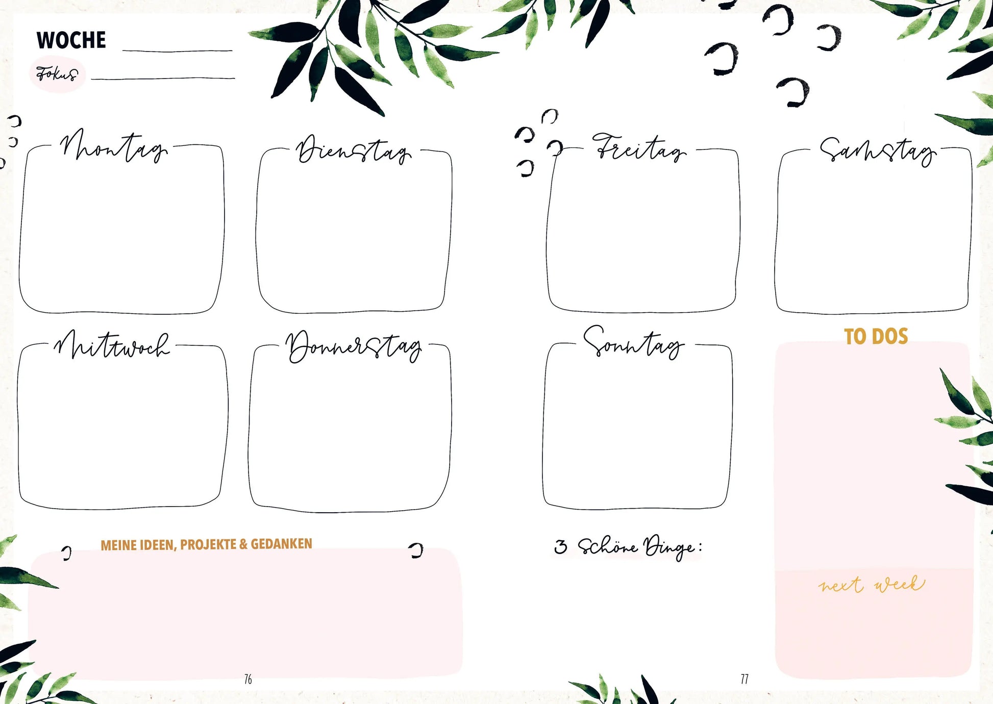 Bullet Journal BE YOURSELF - Feder&Konfetti Store