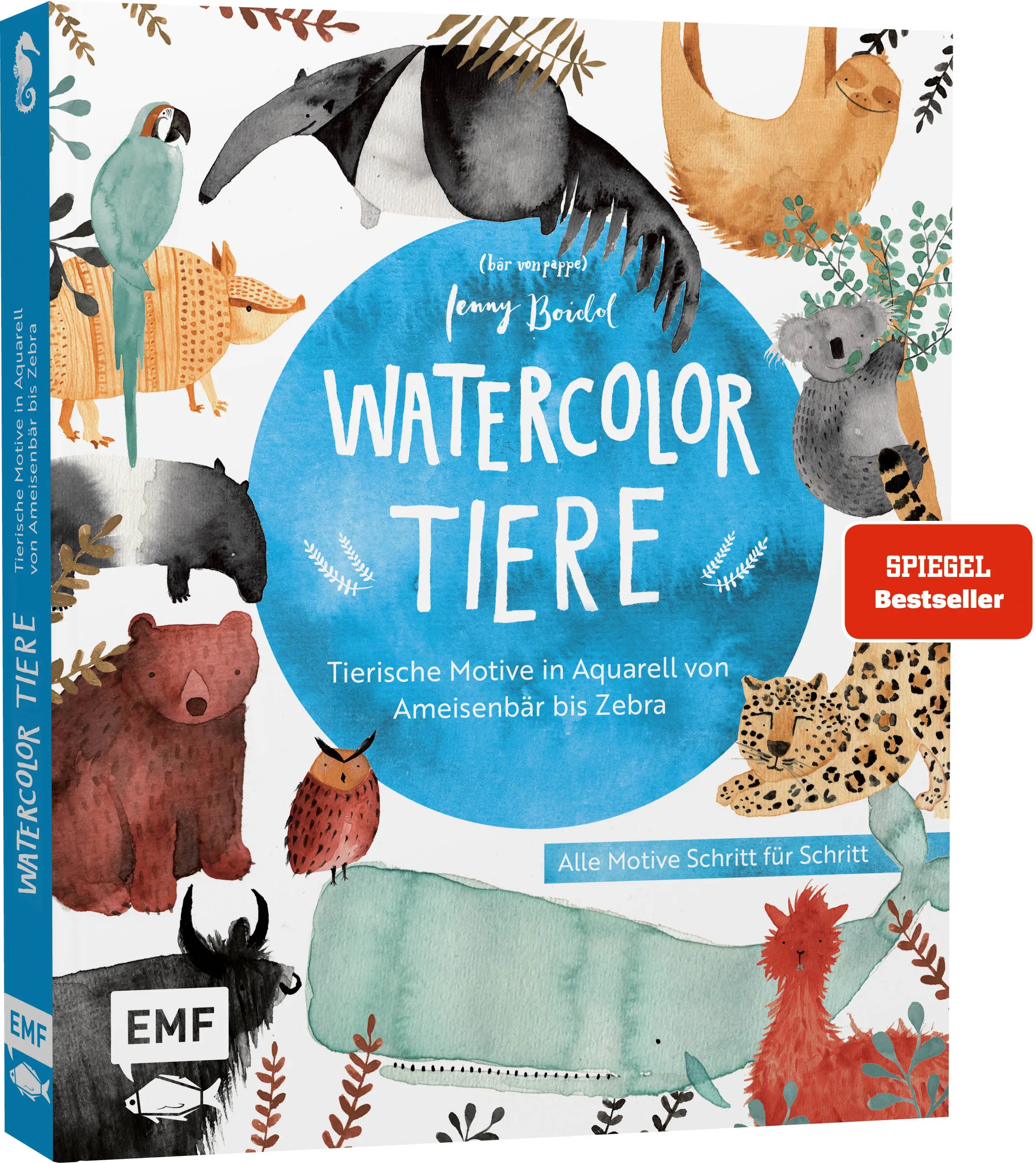 Watercolor Tiere - Feder&Konfetti Store