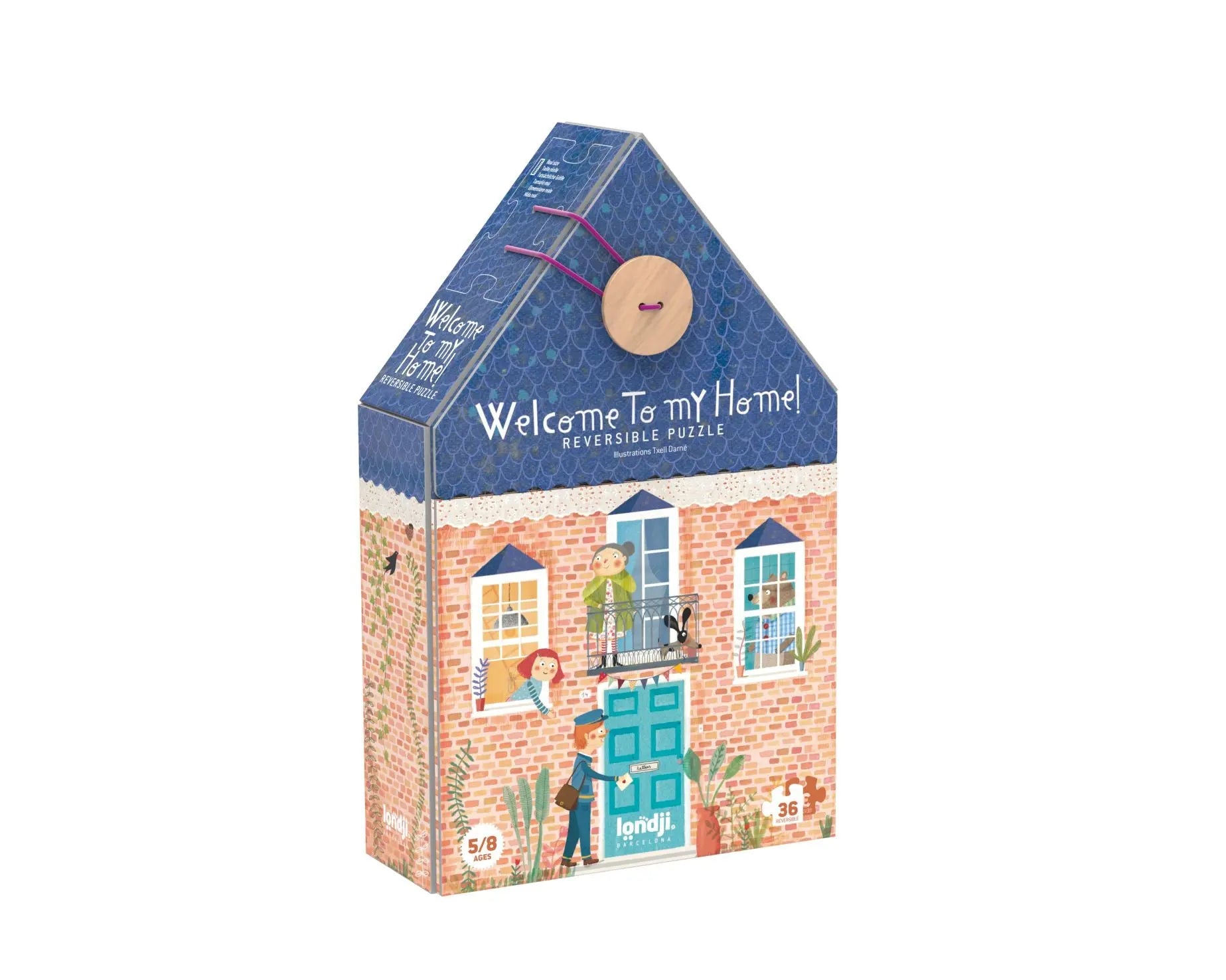 Puzzle WELCOME TO MY HOME - Feder&Konfetti Store