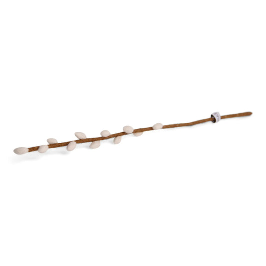 Filzblume WILLOW BRANCH | white - Feder&Konfetti Store