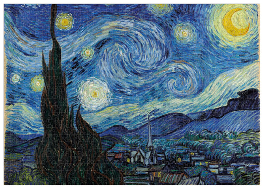 Puzzle STARRY NIGHT - VAN GOGH - Feder&Konfetti Store