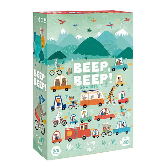 Puzzle BEEP, BEEP! - Feder&Konfetti Store