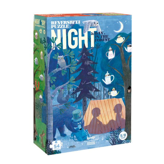 Puzzle NIGHT & DAY IN THE FOREST - Feder&Konfetti Store