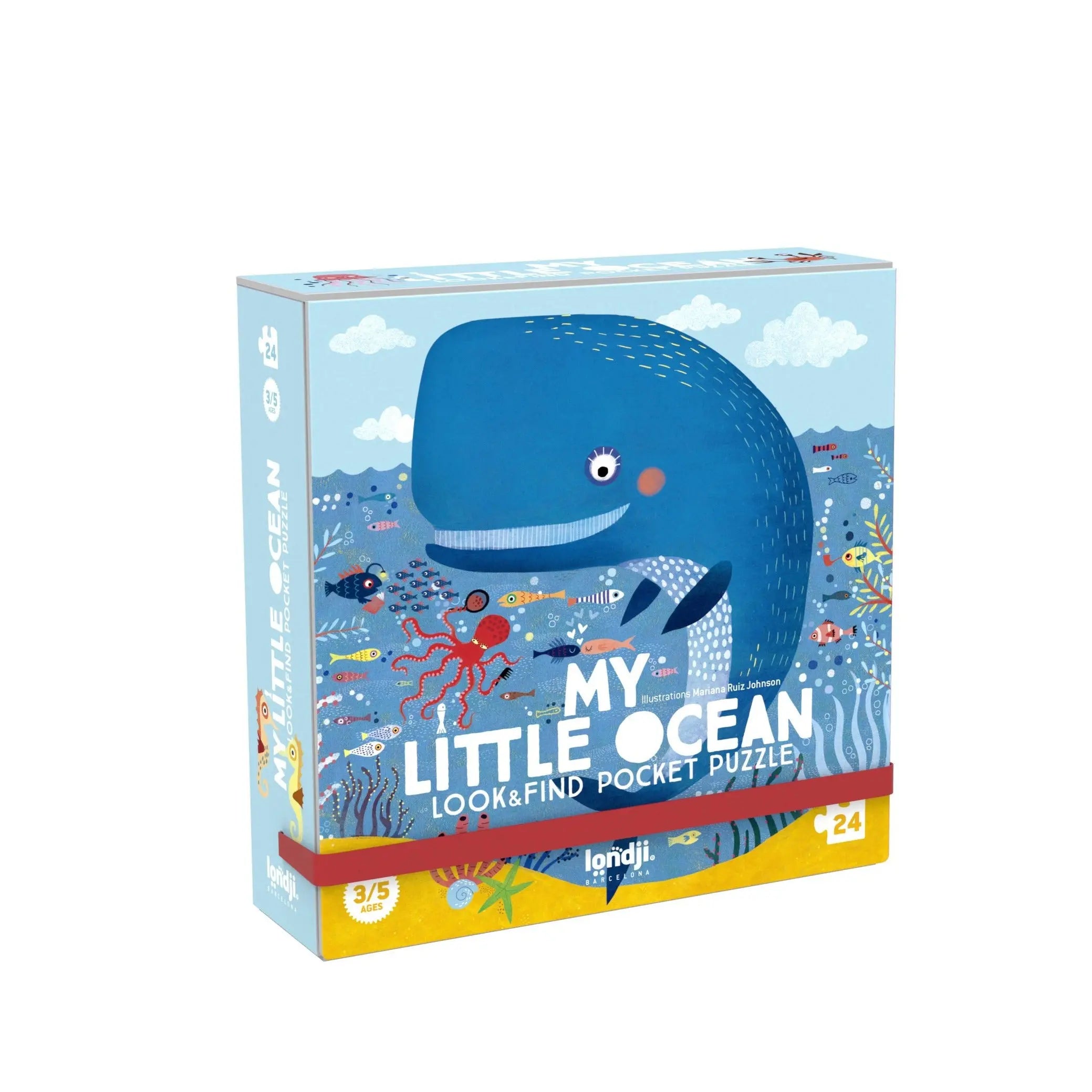 Pocket Puzzle MY LITTLE OCEAN - Feder&Konfetti Store