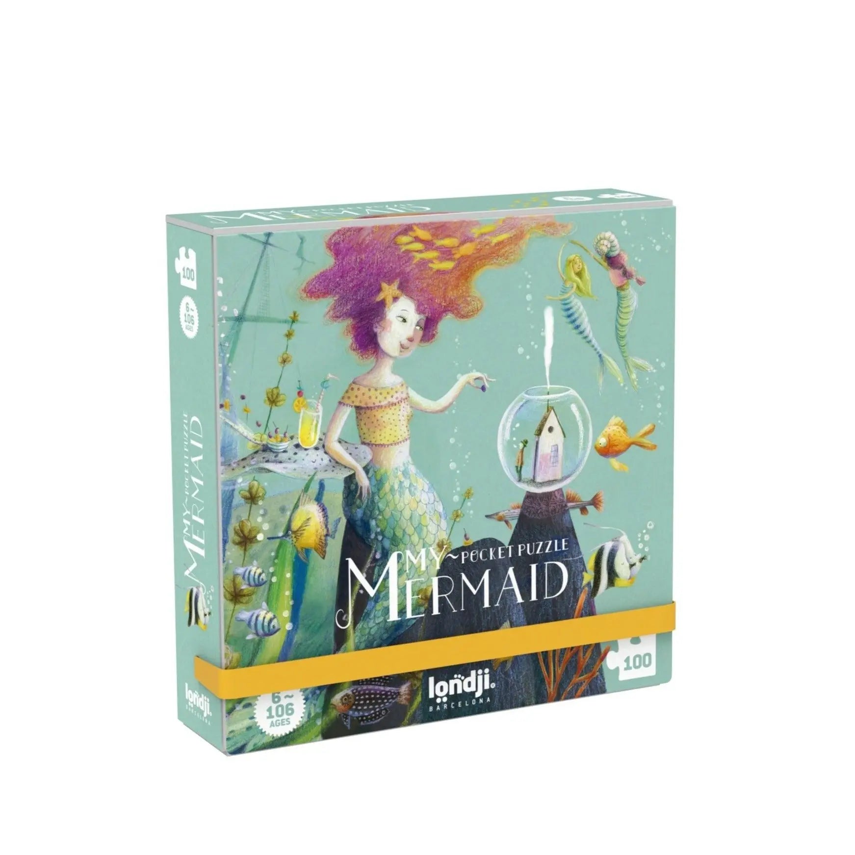 Pocket Puzzle MY MERMAID - Feder&Konfetti Store