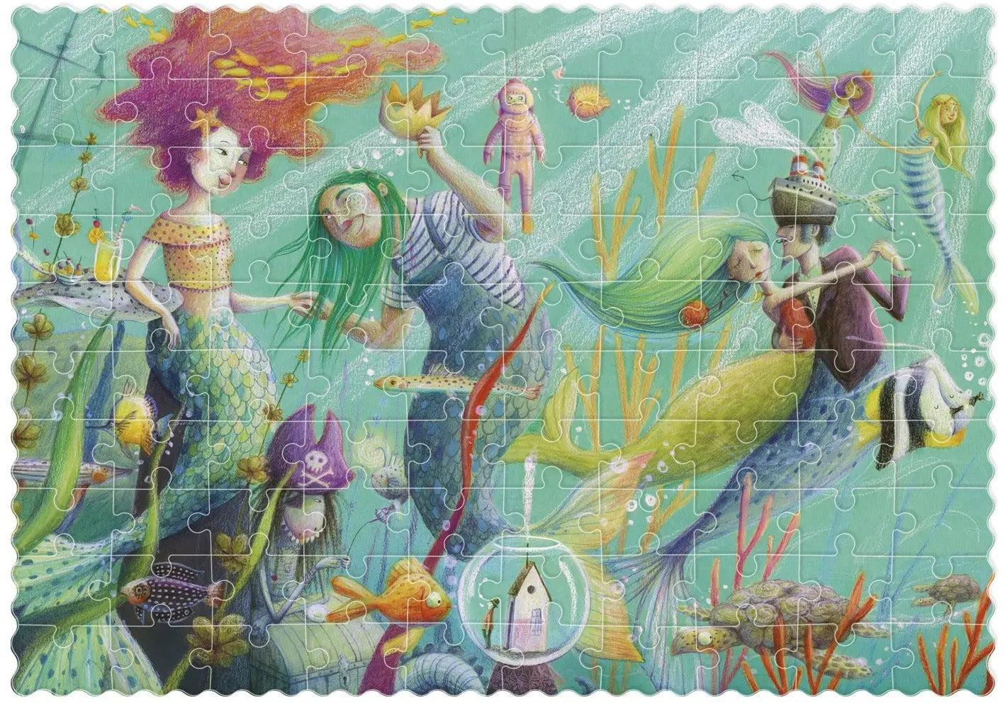 Pocket Puzzle MY MERMAID - Feder&Konfetti Store