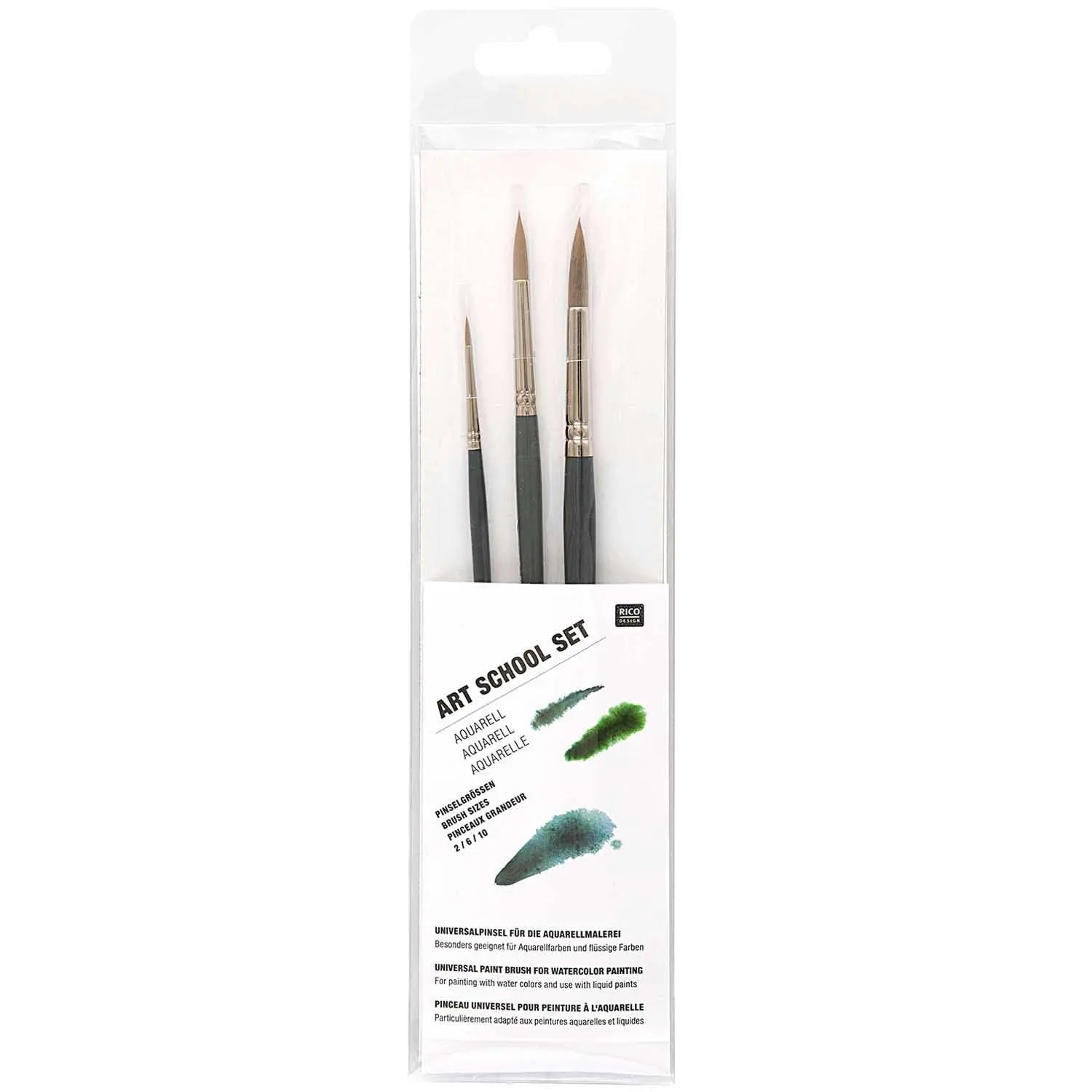 Aquarellpinsel ART SCHOOL - Feder&Konfetti Store