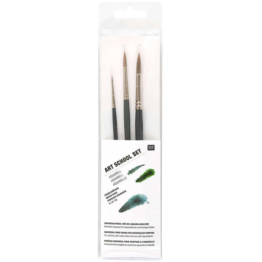 Aquarellpinsel ART SCHOOL - Feder&Konfetti Store