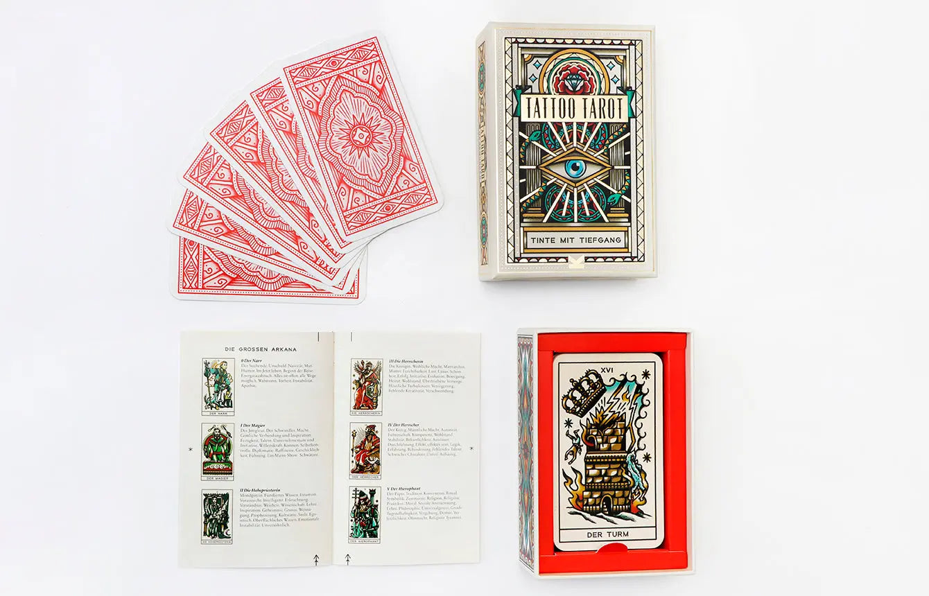 Tattoo Tarot - Tinte mit Tiefgang - Feder&Konfetti Store