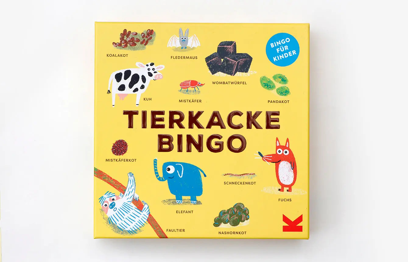 Tierkacke Bingo - Feder&Konfetti Store