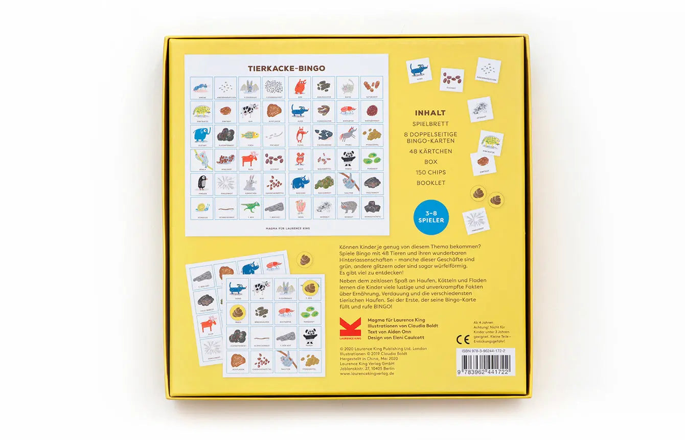 Tierkacke Bingo - Feder&Konfetti Store