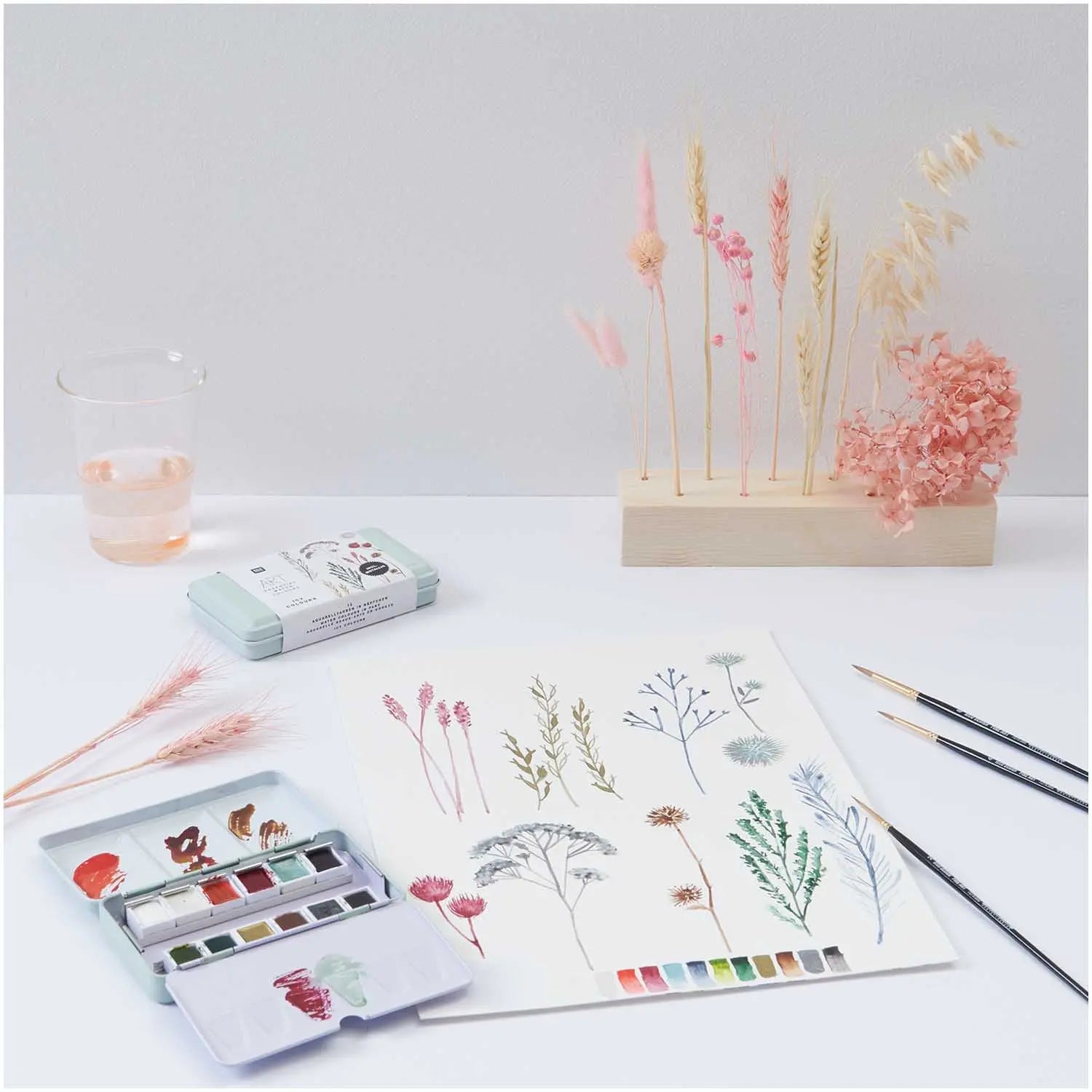Aquarellfarben ESSENTIAL | 4 Varianten - Feder&Konfetti Store