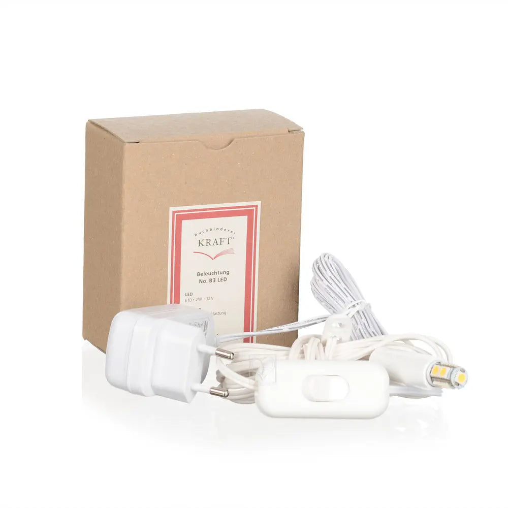 Beleuchtung No. B3 - mit Schalter - Feder&Konfetti Store