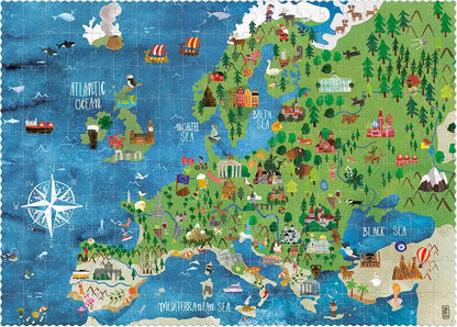 Puzzle DISCOVER EUROPE - Feder&Konfetti Store