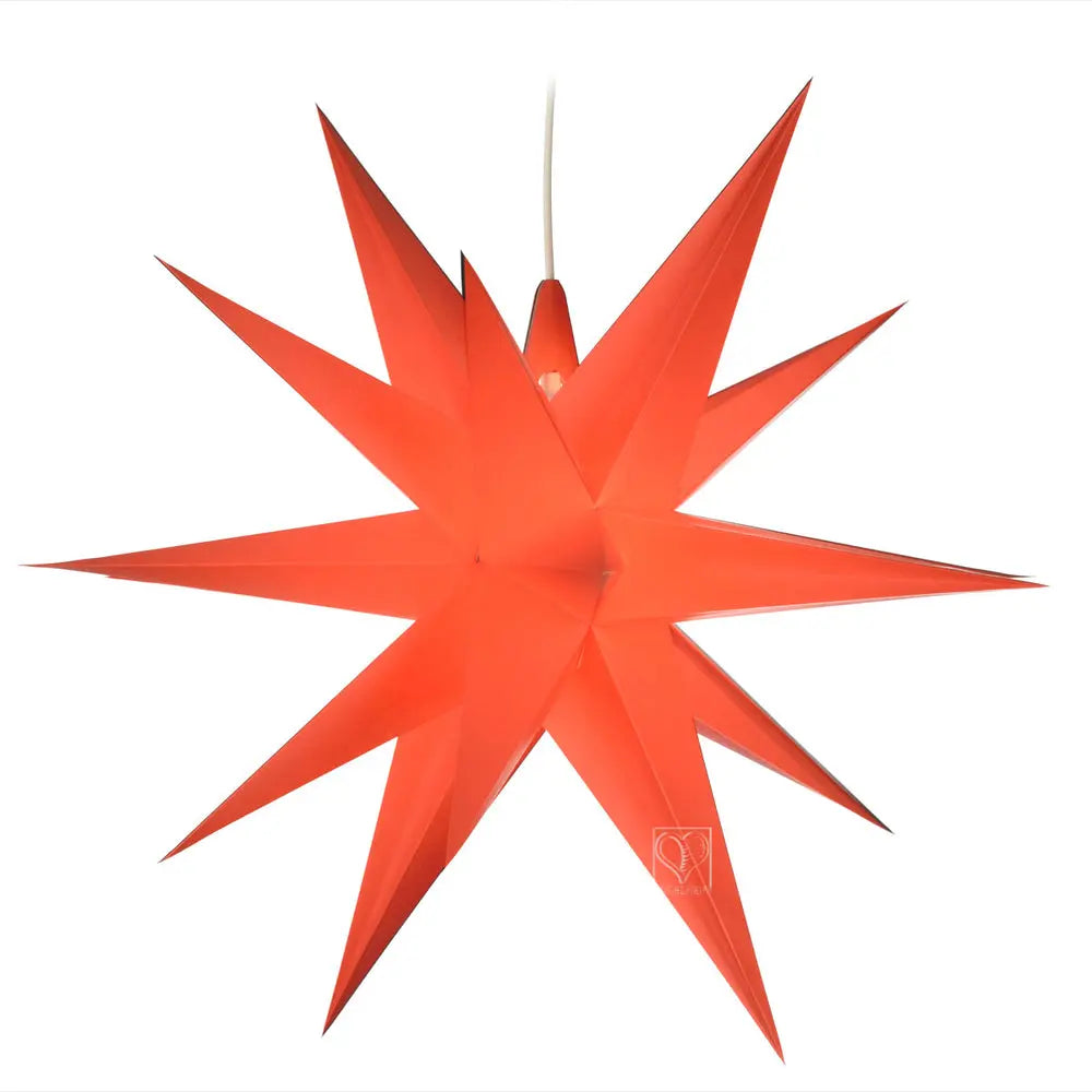 Annaberger Faltstern No. 5  58cm | rot - Feder&Konfetti Store