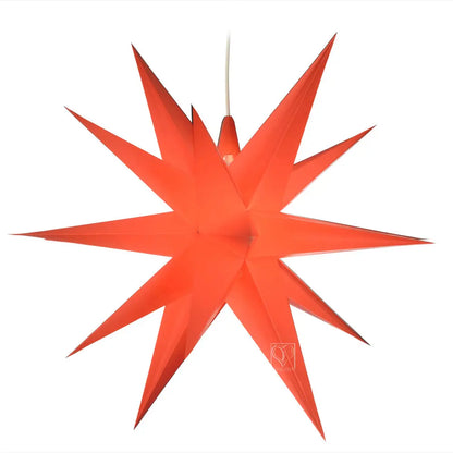 Annaberger Faltstern No. 5  58cm | rot - Feder&Konfetti Store