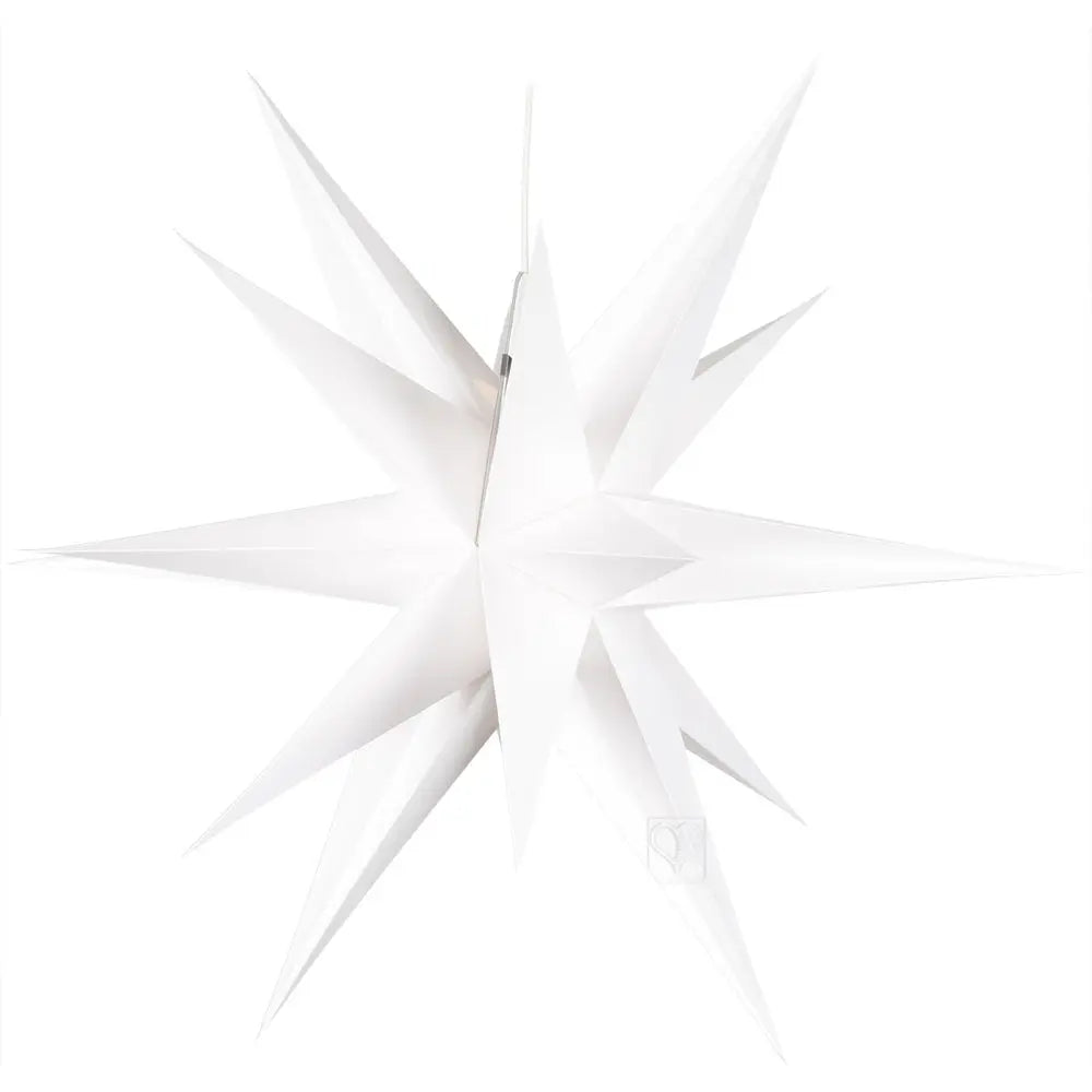 Annaberger Faltstern No. 7  70cm | weiß - Feder&Konfetti Store