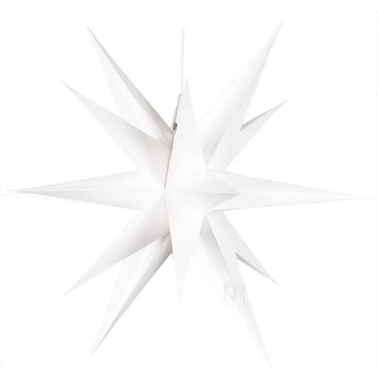 Annaberger Faltstern No. 7  70cm | weiß - Feder&Konfetti Store