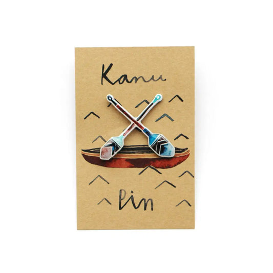 Pinstecker KANU - Feder&Konfetti Store