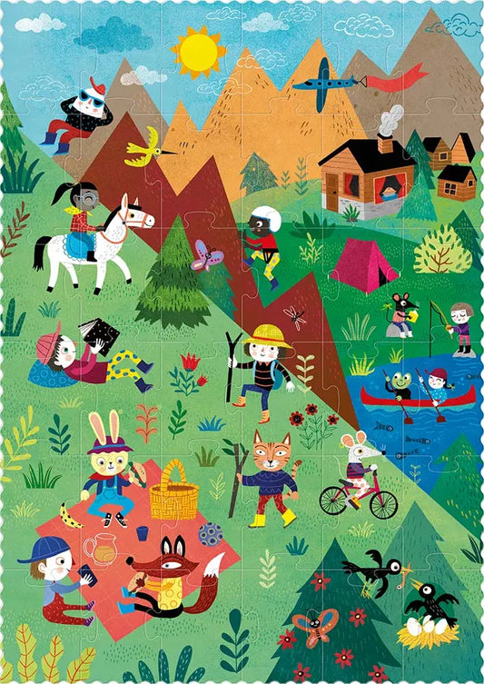 Puzzle MOUNTAIN - Feder&Konfetti Store