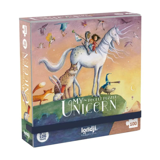 Pocket Puzzle MY UNICORN - Feder&Konfetti Store
