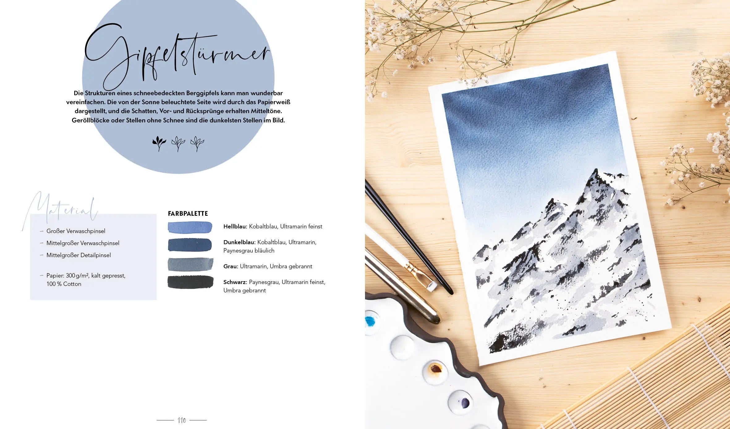 Inspired by Nature - Watercolor - Feder&Konfetti Store